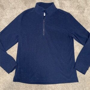 Dudley Stephens Men's Deep Blue Zip-Up Sweater